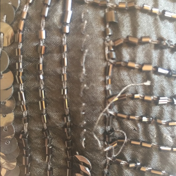 Vintage beaded sequins vest - Picture 6 of 7